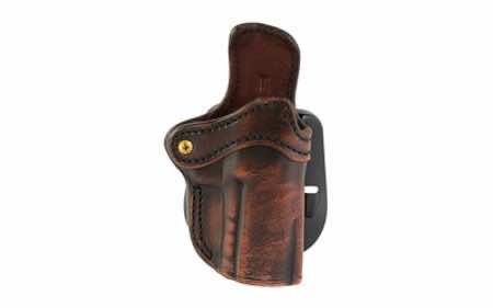 1791 Gunleather ORPDH24VTGR Paddle Holster Optic Ready