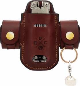 1791 Gunleather HDASSLCHNA EDC Heavy Duty Solo Action Snap OWB Chestnut Leather Belt Loop Ambidextrous