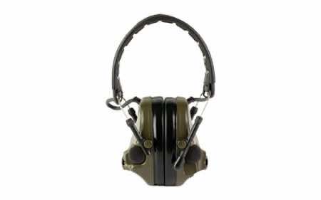Peltor MT20H682FB09GN ComTac V Hearing Defender Headset 23 dB Over the Head OD Green/Black Adult 1 Pair