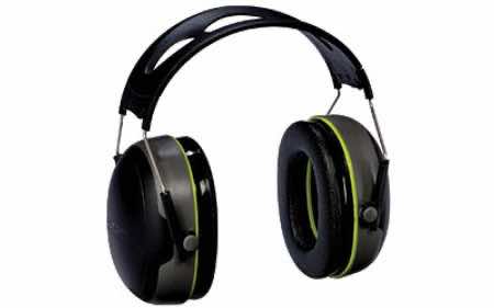 Peltor 97041 Sport Bull's Eye 27 dB Over the Head Gray/Black Adult 1 Pair