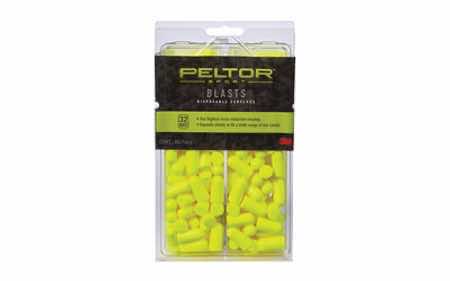 Peltor 97082 Sport Blast Earplugs Foam 32 dB In The Ear Yellow Adult 80 Pair