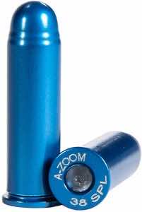 A-Zoom 16318 Blue Snap Caps Revolver 38Special 12Pack