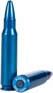 A-Zoom 12328 Blue Snap Caps Rifle 308Win 10Pack