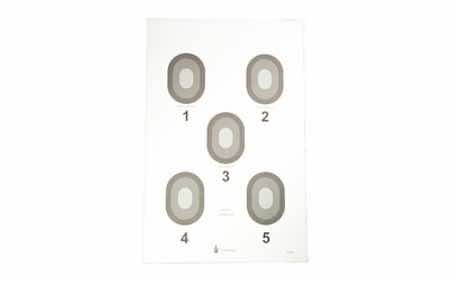 Action Target ACTION TGT 5 BULLSEYE CRM 100PK