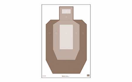 Action Target ACTION TGT IPSC/USPSA BRN 100PK