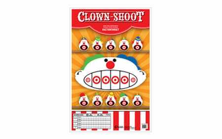 Action Target GSCARCLWN100 Entertainment Clowns Paper Hanging 23