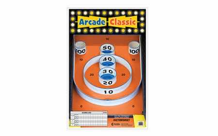 Action Target GSSKEE100 Entertainment Skee-Ball Paper Hanging 23