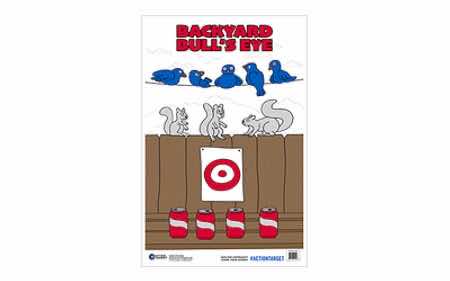 Action Target GSBKYARD100 Entertainment Animals/Cans/Target Paper Hanging 23