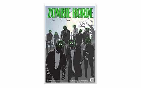 Action Target ACTION TGT ZOMBIE HORDE GRN 100PK