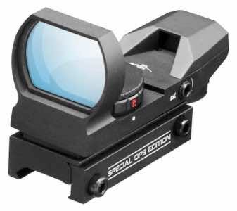 Aim Sports RT4S01 Reflex Special Ops Edition Matte Black 1x24 x34mm Red/Green Multi Reticle