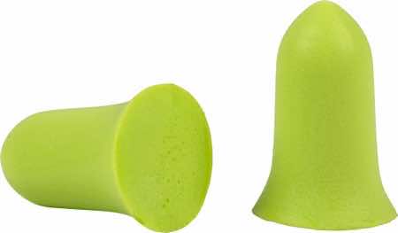 Allen 4136 Ultrax Tapered Foam Foam 32 dB Lime Green 6 Pair