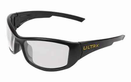 Allen 4137 ULTRX Sync Safety Glasses Clear Lens Black Frame