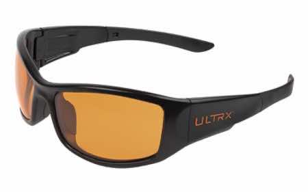 Allen 4138 ULTRX Sync Safety Glasses Amber Lens Black Frame