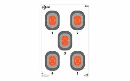 Allen ALLEN EZAIM 5 SPOT TRGT 23X35 50PK