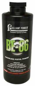 Alliant Powder BE86 Pistol Powder BE-86 Pistol Multi-Caliber 1 lb