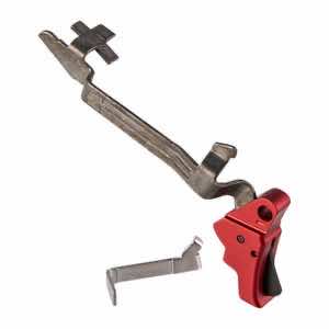 Apex Tactical 102156 Action Enhancement Red Drop-in Trigger Compatible w/Glock 17/19/19X/26/34/45 Gen5