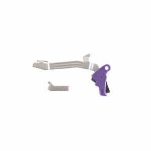 Apex Tactical 102P117PUR Action Enhancement Slim Purple Drop-In Compatible w/Glock 43/43X/48