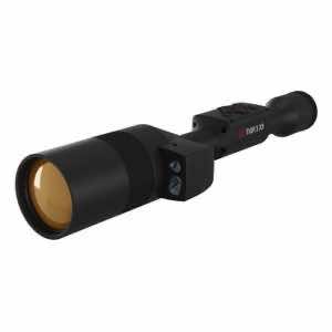 ATN TIWST51210LRF Thor 5 XD LRF Thermal Rifle Scope, Black Anodized 4-40x, Smart Mil Dot Reticle w/Zoom, 1280x1024, 60 fps Resolution, Features Laser Rangefinder
