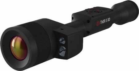 ATN TIWST51250LRF Thor 5 XD LRF Thermal Rifle Scope Black Anodized 2-20x Smart Mil Dot Reticle, Zoom. 1280x1024 12 Micron 60 fps
