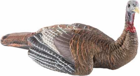 Avian X AVXAVX8011 LCD Laydown Hen Turkey Species Multi Color Dura-Rubber