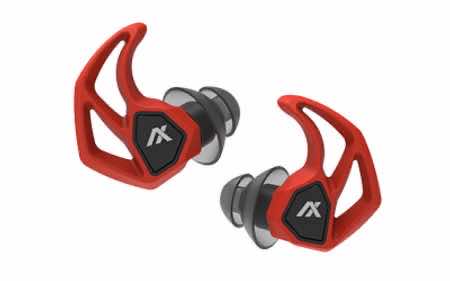 Axil LLC X30IO X30i Earplugs Silicone Ear Piece 25 dB In The Ear Blaze Red