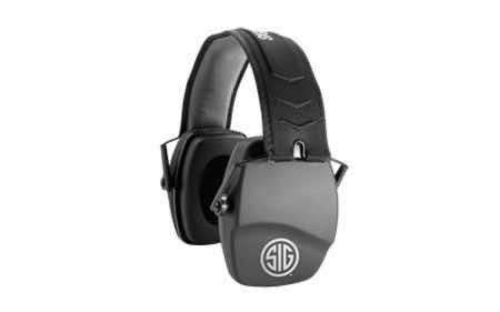 Axil LLC TRACKR-PS Tracker Passive Muff 25 dB Over the Head Gray/Black Adult 1 Pair