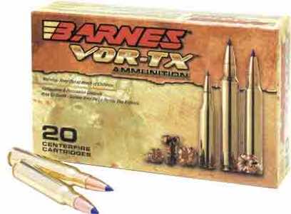 Barnes Bullets 30827 VOR-TX Rifle 300 Blackout 120 gr TAC-TX Boat Tail 20 Per Box/ 10 Case