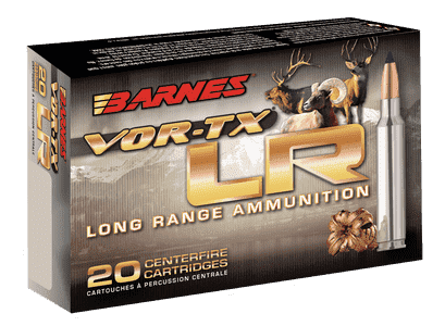 Barnes Bullets 28985 VOR-TX Long Range 7mm RUM 145 gr LRX Boat Tail 20 Per Box/ 10 Case