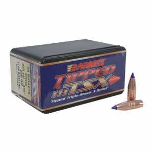 Barnes Bullets 30484 Tipped TSX 375 Cal .375 250 gr TTSX Boat Tail 50 Per Box