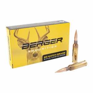 Berger Bullets 31031 Classic Hunter 6.5 Creedmoor 135 gr Hybrid Boat Tail 20 Per Box/ 10 Case