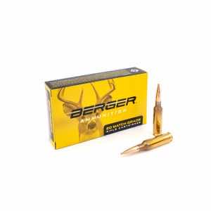 Berger Bullets 31070 Target Rifle 6.5Creedmoor 156gr Hybrid 20 Per Box/10 Case