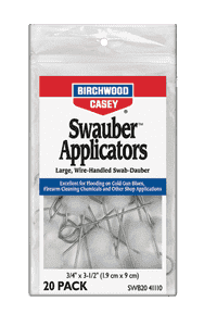 Birchwood Casey 41110 Swauber Applicators 20 Per Package