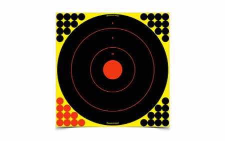 Birchwood Casey 34185 Shoot-N-C Reactive Target Self-Adhesive Paper Black/Yellow/Red 17.25