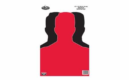 Birchwood Casey 35708 Dirty Bird Silhouette Tagboard Hanging Pistol 12