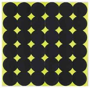 Birchwood Casey 34115 Shoot-N-C Pasters Black Adhesive Paper 1