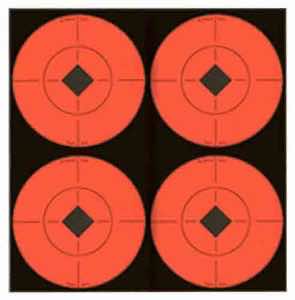 Birchwood Casey 33903 Target Spots Self-Adhesive Paper Black/Orange 3