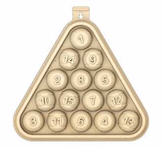 Birchwood Casey 3DTGTPRT Pool Rack 15.75