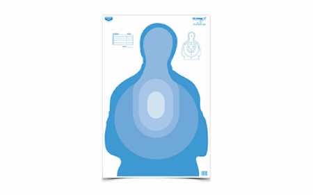 Birchwood Casey 37024 EZE-Scorer Silhouette Paper Target 23