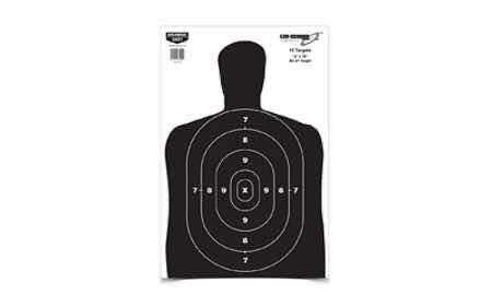 Birchwood Casey 37005 EZE-Scorer BC-27 Silhouette Paper Hanging Universal 12