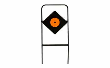 Birchwood Casey 47340 World of Targets Ace of Diamonds Centerfire Target AR500 Steel Black/Red Diamond Illustration Impact Enhancement Motion 0.50