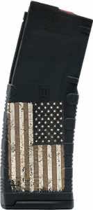 Black Rain Ordnance MAG30AMFLAG Magazine 30rd 223 Rem/5.56x45mm NATO American Flag Engraving Fits AR-15/M16/M4