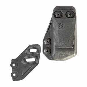 Blackhawk 416A02BK Stache Mag Carrier IWB Double Stack Belt Clip Mount Fits Belts 1.50