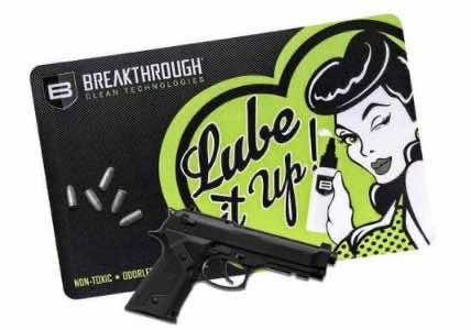 Breakthrough Clean BTRGMP Pistol Cleaning Mat Neoprene/Polyester 17