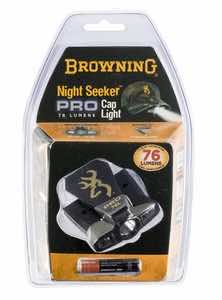 Browning 3715099 Night Seeker Pro Black 12/76 Lumens Nichia LED White/Green