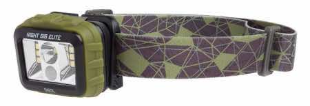 Browning 3713036 Night Gig Elite Headlamp Green 25/560 Lumens LED White/Green