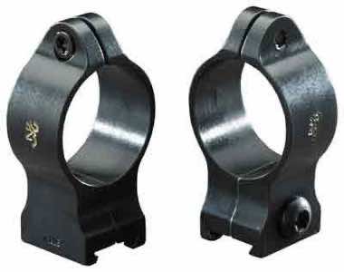 Browning 12365 Rimfire Scope Rings Matte Black Browning T-Bolt/SA-22 1
