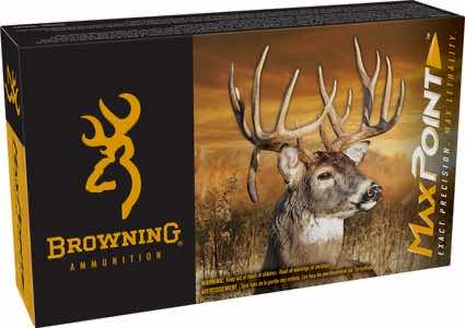 Browning Ammo B192107082 Max Point 7mm-08 Rem 140 gr 20 Per Box/ 10 Case