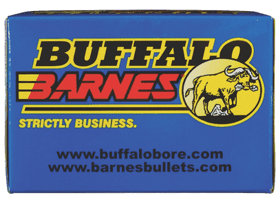 Buffalo Bore Ammunition 54C20 Buffalo-Barnes Strictly Business 375 H&H Mag 270 gr Barnes TSX Lead Free 20 Per Box/ 12 Case