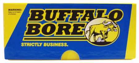 Buffalo Bore Ammunition S30817520 Sniper Strictly Business 308 Win 175 gr Hollow Point Boat Tail 20 Per Box/ 12 Case