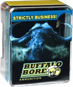 Buffalo Bore Ammunition 20B20 Heavy Strictly Business 38 Special +P 125 gr Jacket Hollow Point 20 Per Box/ 12 Case